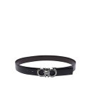 フェラガモ FERRAGAMO Reversible Gancini Belt メンズ アクセサリー ベルト・サスペンダー Black 95 110 105 1...