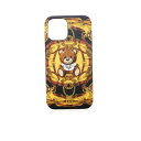 モスキーノ MOSCHINO iPhone 12 Pro Max Teddy Scarf case in black 791783011555 Men テックア...