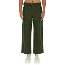 メゾン キツネ Maison Kitsun? TWILL PANTS LM01110WW0079MILITARYGREEN Men パンツ GREEN 44 42 46 【送料無料・関税込】(4)