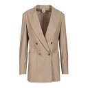 マックスマーラ Max Mara Double-breasted cashmere blazer 2521046131600257002 Women スーツ・ジ...