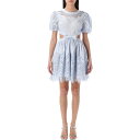 セルフ・ポートレイト self-portrait SELF PORTRAIT Dresses Blue SS25136SBLBLUE Women ワンピース・ド...