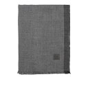 フェラガモ FERRAGAMO Scarf in silk and cashmere メンズ アクセサリー スカーフ・マフラー Grey ONESIZE 男性 ...