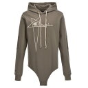 Rick Owens リック オウエンス メンズ スウェット・フーディー CM02C9227CHFE34 Champion x Rick Owens hooded bodysuit Gray S M L XL 【送料無料・関税込】