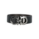 フェラガモ FERRAGAMO Belts メンズ アクセサリー ベルト・サスペンダー NERO T.MORO Black 105 110 115 90 男性 ...