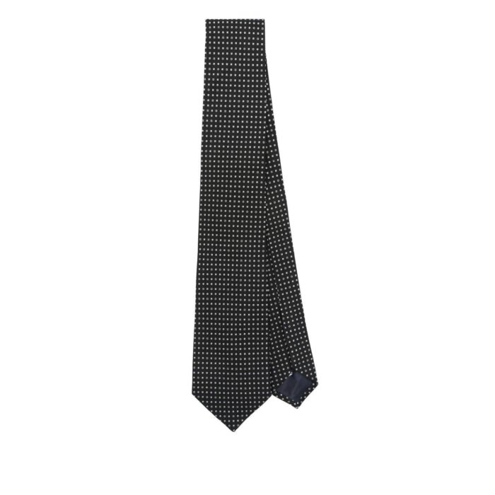 【送料無料・関税込】 タリアトーレ TAGLIATORE Ties メンズ アクセサリー ネクタイ NERO E BAINCO U 男性 TIECPET0725E1531