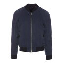 トムフォード TOM FORD Bomber jacket メンズ ウェア ジャケット & コート カジュアルジャケット・ベスト Blue 50 男性 OBS0...