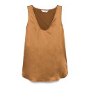 マックスマーラ Max Mara FillyTank Top 11161018600038 Women タンクトップ・キャミソール Brown 40 【送料無料...