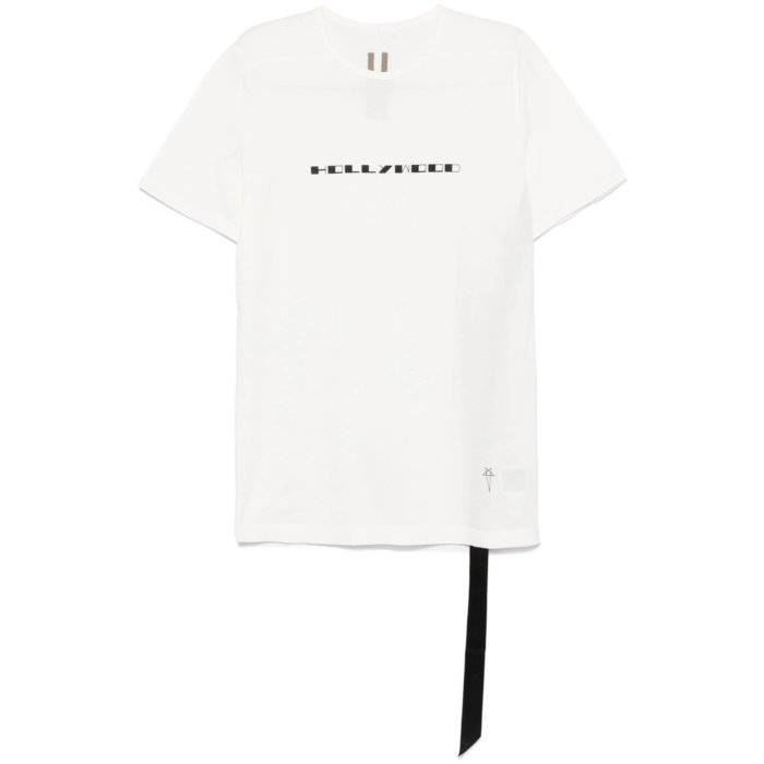 リック オウエンス ダークシャドウ Rick Owens DRKSHDW RICK OWENS DRKSHDW T-shirts and Polos White DU01E3250RNEP5P1109 Men Tシャツ・カットソー Light and natural S XS L M XL 【送料無料・関税込】