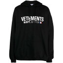 ヴェトモン VETEMENTS Sweaters Black メンズ ウェア トップス スウェット・フーディー Black M S XS L 男性 UE54HD...