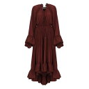 ランバン LANVIN Dresses Bordeaux ウィメンズ ウェア トップス ワンピース・ドレス・オールインワン Bordeaux IT36FR/40...