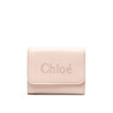 クロエ Chloe Sense Tri-Fold Small Wallet CHC23AP874I106J5 Women 財布・カードケース Nude & Ne...