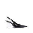 サンローラン Saint Laurent Miller Wedges 831087AADAA1000 Women サンダル Black 37 38 39 【送料...