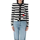 バルマン Balmain Sweaters ウィメンズ ウェア トップス ニット・セーター・カーディガン WHITE BLACK STRIPES 36 38 女...