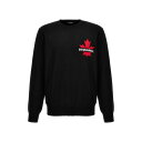 ディースクエアード Dsquared2 LOGO SWEATER メンズ ウェア トップス ニット・セーター・カーディガン Black S L M XL 2XL...