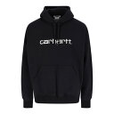 ジュンヤ ワタナベ JUNYA WATANABE X Carhartt Felpa Cappuccio WOT901S251 Men スウェット・フーディー Black L M 【送料無料・関税込】(4)