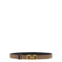 FERRAGAMO フェラガモ レディース ベルト・サスペンダー 715198CARAWAYSEEDNERO 'Gancini' reversible belt...