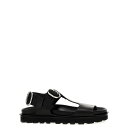 ジルサンダー Jil Sander LEATHER SANDALS メンズ シューズ サンダル Black IT41 IT42 IT43 IT44 41 男性 ...