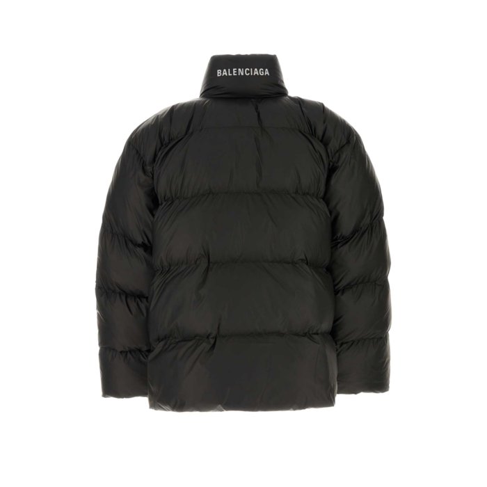 Balenciaga バレンシアガ メンズ ダウンジャケット・コート 751717TOO411000 Black nylon padded jacket Black 1 2 3 【送料無料・関税込】