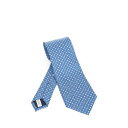 フェラガモ FERRAGAMO Silk Tie 3512430779457FBLUETTE Men ネクタイ Blue IT0 【送料無料・関税込】
