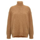 ジルサンダー Jil Sander HIGH NECK SWEATER ウィメンズ ウェア トップス ニット・セーター・カーディガン Beige L M S X...