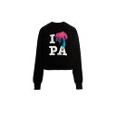 パームエンジェルス Palm Angels 'I LOVE PA’ SWEATSHIRT ウィメンズ ウェア トップス スウェット・フーディー Black XS L M S 女性 PWBA016S23FLE00110841084 【送料無料・関税込】(4)