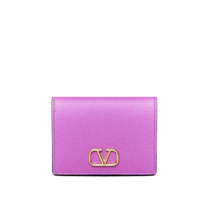 ヴァレンティノ Valentino Garavani Compact Vlogo Signature Wallet ウィメンズ アクセサリー 財布・カードケース Purple ONESIZE 女性 5W2P0R39SNPZHU 【送料無料・関税込】