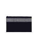 フェラガモ FERRAGAMO Scarf With Lettering Logo 520094762291002 Men スカーフ・マフラー Blue onesize 【送料無料・関税込】
