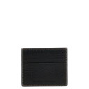 ブルネロ・クチネリ Brunello Cucinelli Leather cardholder MWZIU335C101 Men 財布・カードケース Black onesize 【送料無料・関税込】
