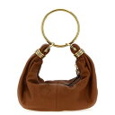 Chloe クロエ レディース ハンドバッグ・ショルダーバッグ CHC24AS611N7226M 'Bracelet Hobo' small handbag Brown onesize 【送料無料・関税込】