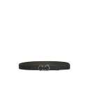 フェラガモ FERRAGAMO Ferragamo Belts 678783DOUBLEADJUS476361 Men ベルト・サスペンダー Nero 100 ...