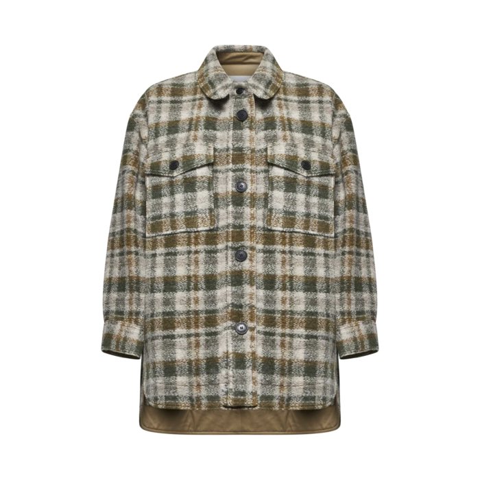 楽天Stok（ストック）【楽天ブラックフライデー最大80％OFF+P2倍~】Isabel Marant Etoile イザベル マラン エトワール レディース カジュアルジャケット MA0020FDB3D04EKAEC MARANT ETOILE Coats Verde 34 36 38 40 32 42 44 46 48 50 52 【送料無料・関税込】