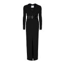 モスキーノ MOSCHINO Organdie dress 041755341555 Women ワンピース・ドレス・オールインワン Black 40 42 【...