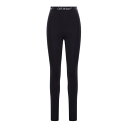オフホワイト Off-White Sports Leggings With Logo Band ウィメンズ ウェア アクティブウェア Black S M 女性 ...