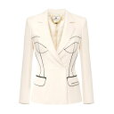 エリザベッタ フランキ Elisabetta Franchi Jacket GI12951E2E84 Women スーツ・ジャケット Beige 46 【送料無...