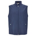 Brunello Cucinelli ブルネロ・クチネリ メンズ カジュアルジャケット・ベスト MM4506521CKG58 Wool vest Blue IT...