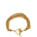 サンローラン Saint Laurent 'Cassandre' bracelet 823404Y15008060 Women ブレスレット Gold L M ...
