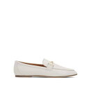 トッズ Tod's Flat shoes White ウィメンズ シューズ ローファー White 36 37 37.5 38 38.5 39 40 41 36...