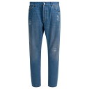【楽天スーパーセール 最大75%OFF+P2倍】Brunello Cucinelli ブルネロ・クチネリ メンズ ジーンズ ME645X2340C1470 Five-pocket leisure fit jeans Light blue 52 54 56 【送料無料・関税込】