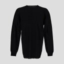 リック オウエンス Rick Owens T-shirts and Polos Black メンズ ウェア トップス ニット・セーター・カーディガン Black...