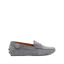 トッズ Tod's Flat shoes Grey ウィメンズ シューズ ローファー Grey 35 35.5 36 36.5 37 37.5 38 38.5 ...