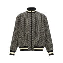 Balmain バルマン メンズ カジュアルジャケット・ベスト DH1TF840VE82SKU 'Monogram' reversible bomber jac...