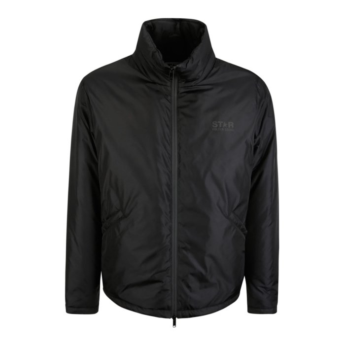 【楽天スーパーセール 最大80%OFF+P2倍~】Golden Goose ゴールデングース メンズ カジュアルジャケット GMP01216P00086890100 Jacket Black 46 【送料無料・関税込】