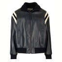 ロエベ LOEWE Lambskin bomber jacket H526Y34L209602 Men カジュアルジャケット・ベスト Blue 48 50 42...