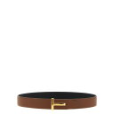 トムフォード TOM FORD Logo buckle reversible belt TB178LCL236G3BN40 Men ベルト・サスペンダー Mul...