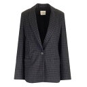 フォルテ フォルテ forte_forte Boxy fit blazer 12825F46A8014 Women スーツ・ジャケット Black 0 1 2 ...