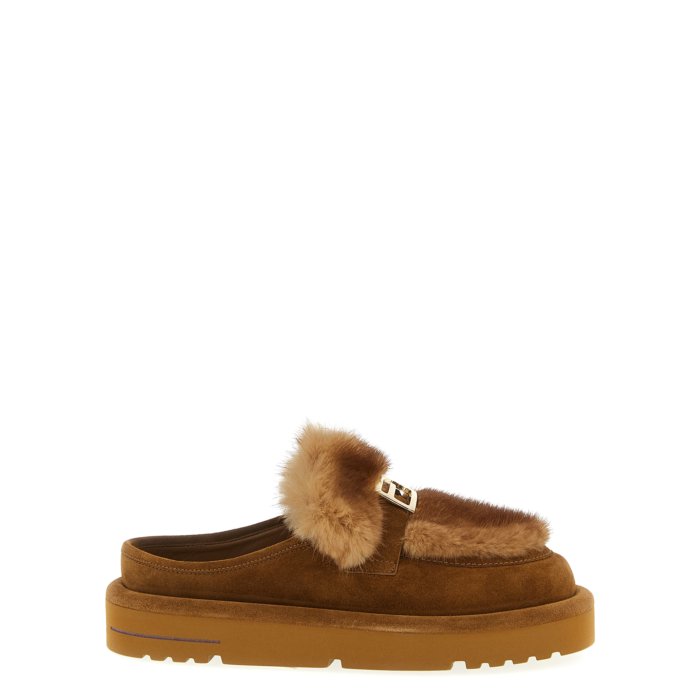 ڳŷ֥åե饤ǡ80%OFF+P2~FENDI եǥ ǥ  8R8777AYA0F1TP4 Suede and fur s...
