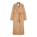 マックスマーラ Max Mara Artur Cashmere Robe Coat ウィメンズ ウェア ジャケット & コート コート・ダウン CAMEL 42...