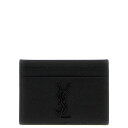 サンローラン Saint Laurent 'Monogramme' cardholder 485631BTY0U1000 Men 財布・カードケース Black...