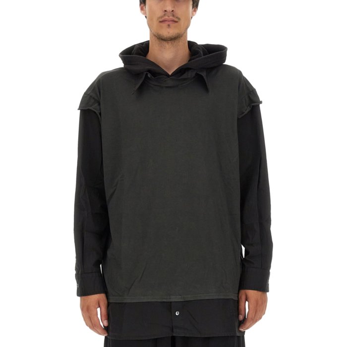 MM6 Maison Margiela エムエムシックス メンズ Tシャツ・カットソー S52NH0010STJ381955 COTTON JERSEY BLACK S M L 【送料無料・関税込】