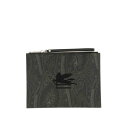 エトロ ETRO Paisley Pouch With Pegasus MP2C0006AA012N0000 Women クラッチバッグ・ポーチ Black onesize 【送料無料・関税込】